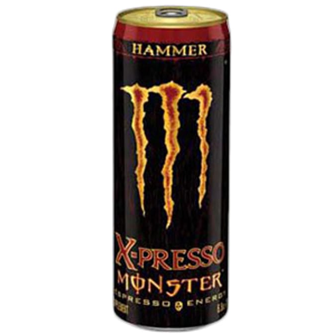 Monster Midnite Xpresso (24 x 285ml Cans) red bull relentless energy