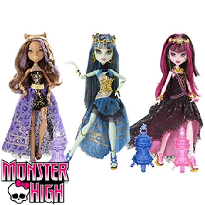 Monster high 13 wishes 2024 dolls