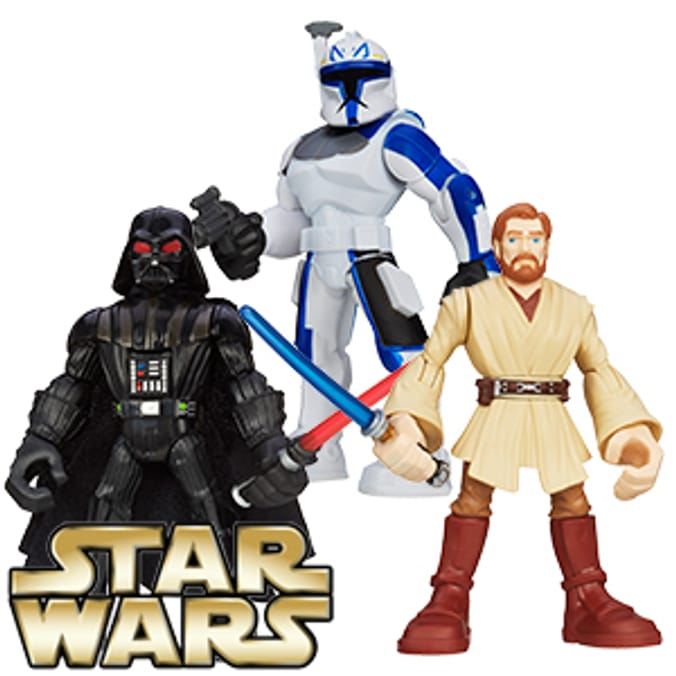 Playskool Heroes Star Wars Jedi Force Figures action toy Home Bargains