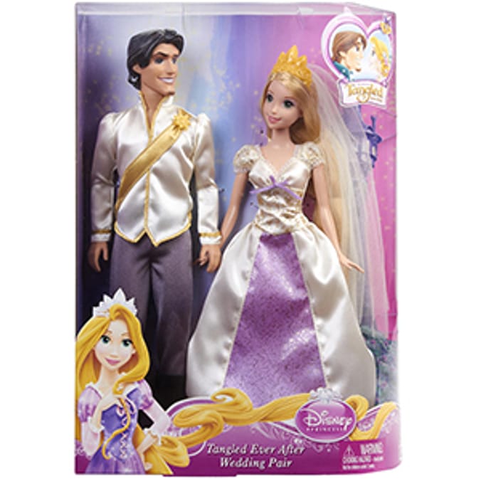 Rapunzel and eugene on sale wedding doll set