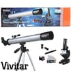 25 Piece Vivitar Telescope/Microscope Kit