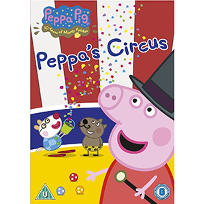 Peppa Pig: Peppa's Circus DVD film | Home Bargains