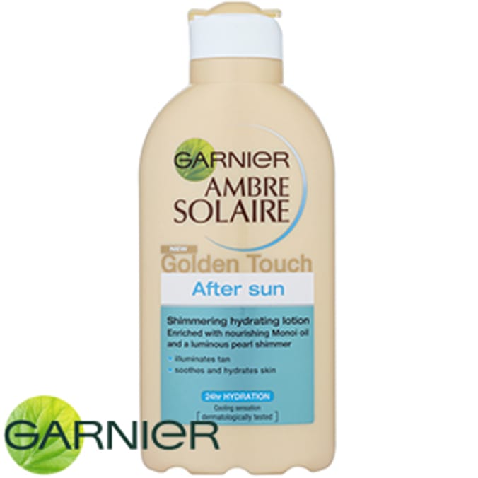 Garnier Ambre Solaire 200ml Golden Touch After Sun aftersun lotion sun