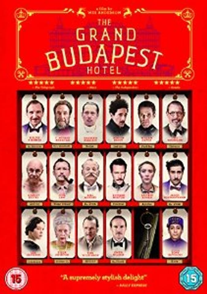 The Grand Budapest Hotel DVD