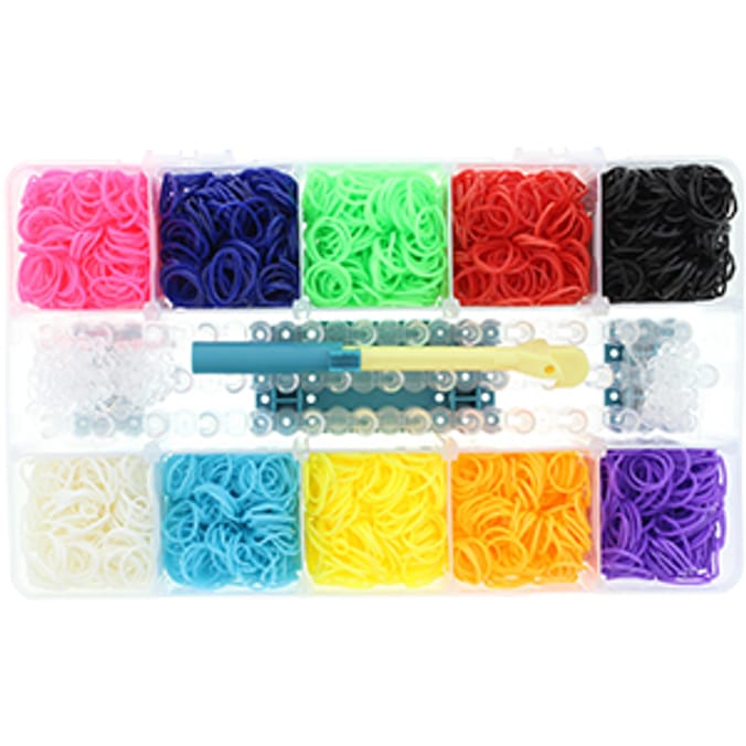 Loom Bands 3000 Piece Full Kit making arts crafts jewelry jewellery
