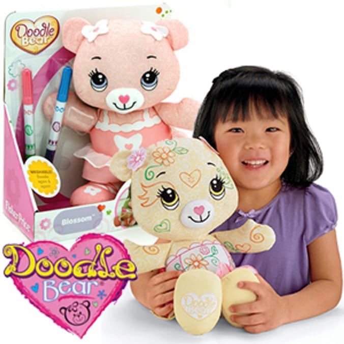 Fisher Price Doodle Bear {Review} - 2 Boys + 1 Girl = One Crazy Mom