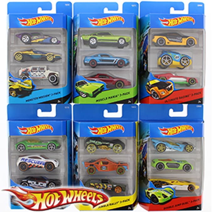 Hot Wheels Set Of 9 Cars Home Bargains