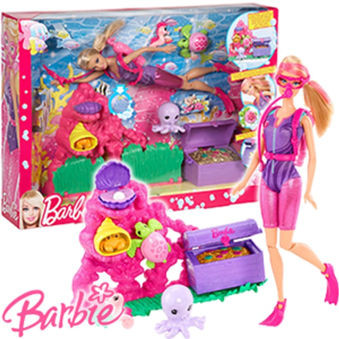Barbie I Can Be... Ocean Treasure Explorer | Home Bargains