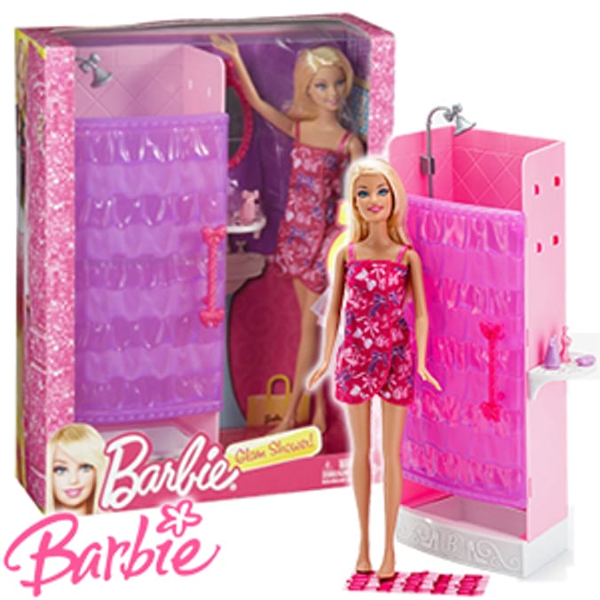 Barbie best sale shower set