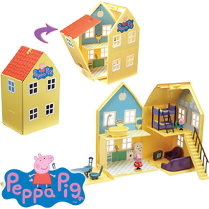 Peppa store deluxe playhouse