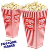 Retro Plastic Popcorn Holders (Case of 48)