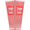 Retro Plastic Popcorn Holders (Case of 48)