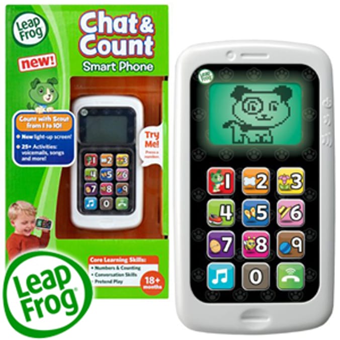 Chat and deals count smart phone