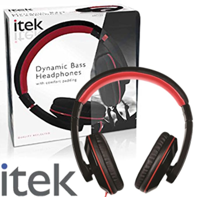 Itek headphones with discount mic