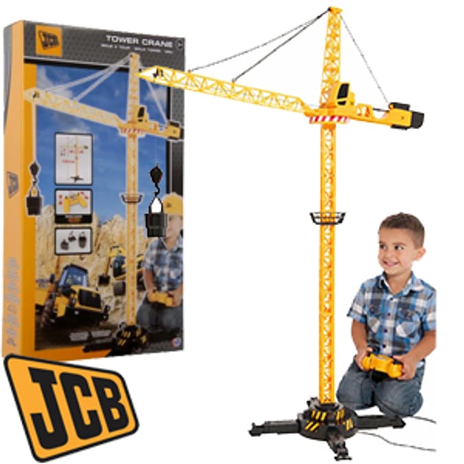 Jcb best sale crane toy