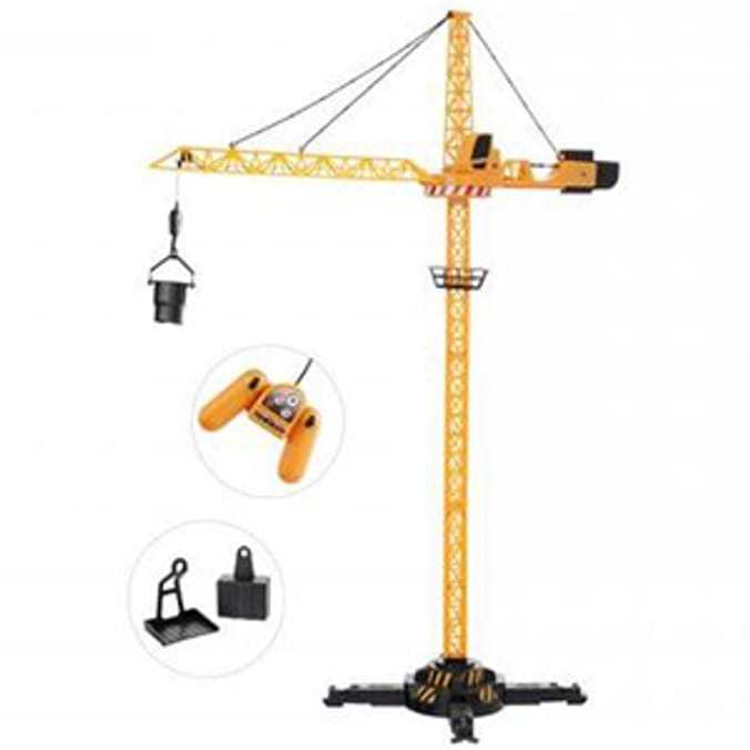 JCB Remote Control Upright Power Crane builder build bucket tower