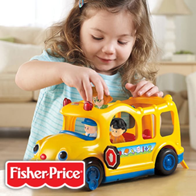 Fisher Price Lil Movers School Bus