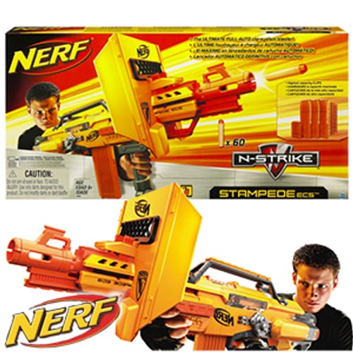 Nerf N-Strike Stampede ECS Motorised Rapid Fire Dart Blaster | Home ...