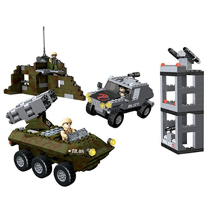 JANGBRiCKS LEGO reviews & MOCs: Mega Bloks Call of Duty Legends Infantry  Battalion review