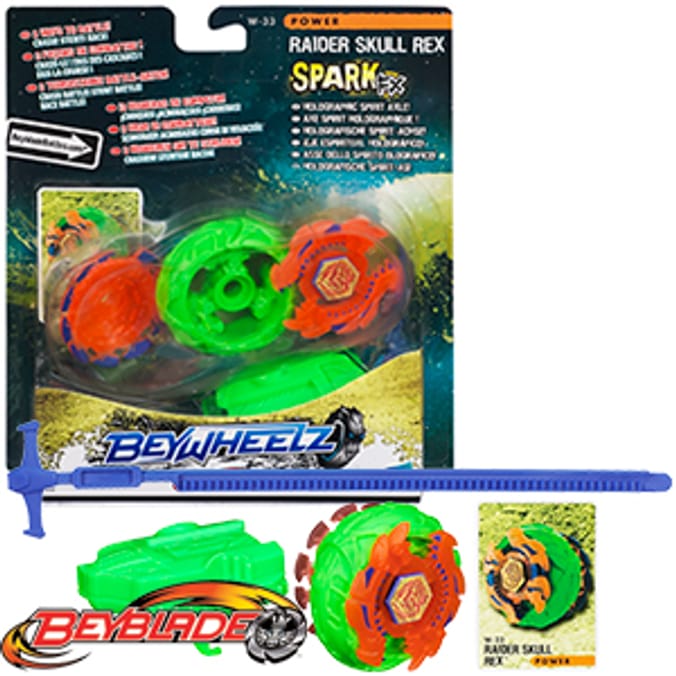 Beyblade BeyWheelz Spark FX Holographic Spirit Axle