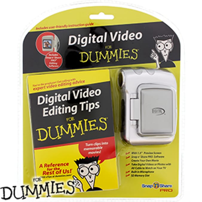 Digital Video Camera for Dummies editing tips Home Bargains