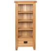 Rutland Natural Oak CD Cabinet