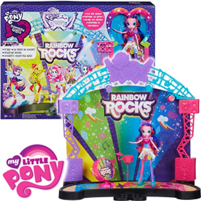 My Little Pony Equestria Girls Rainbow 2024 Rocks Mane Event Stage Playset MLP NEW