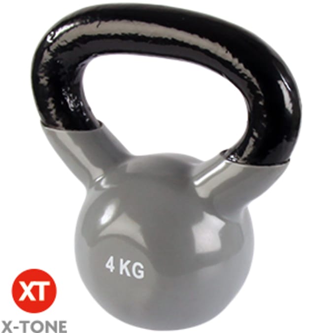 X Tone Kettle Bell 4KG weights gym fitness lose weight fat