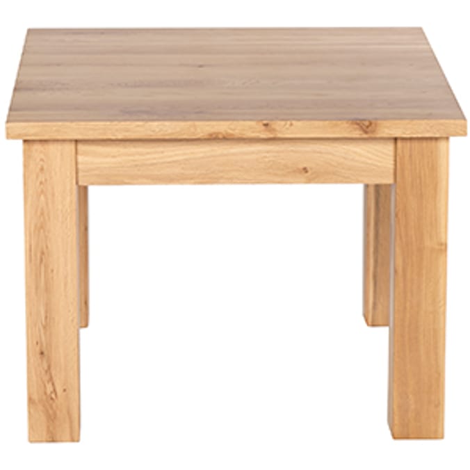 Hampton Solid Oak Lamp Table furniture living room side table Home Bargains