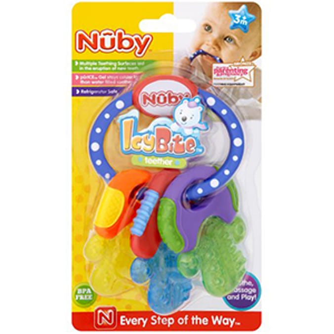 Nuby icybite hot sale teething keys