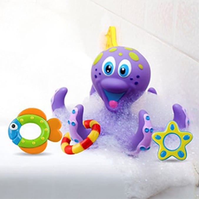 Nuby octopus best sale floating bath toy