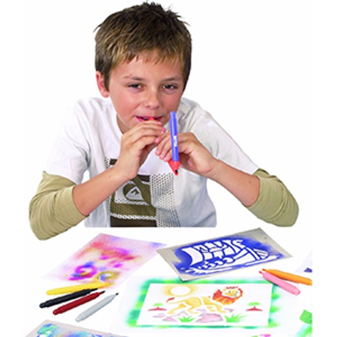 Sprayza Magic 3D Urban Creatures air brush melissa and doug tie dye