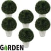 Artificial Plant: Topiary Ball (Set of 6)