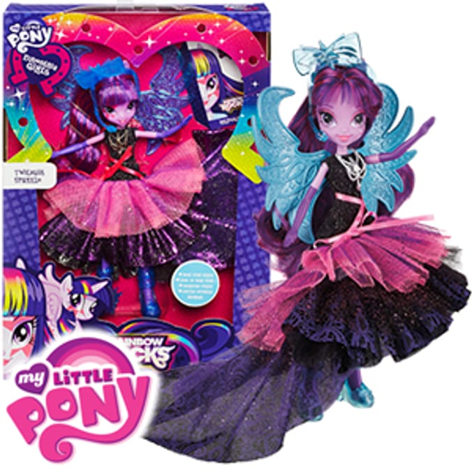 My Little Pony Equestria Girls Rainbow Twilight Sparkle, mlp, equestria  girls, my little ponies, toys, dolls | Home Bargains