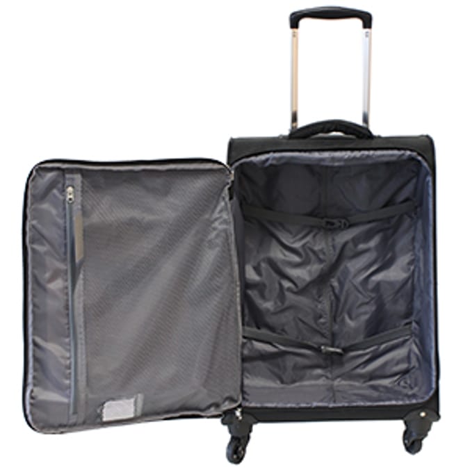 Cupertino Superlight Suitcase: Black