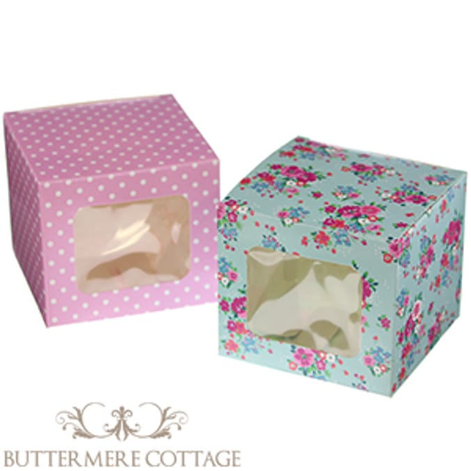 Buttermere Cottage Cupcake Boxes (144 x Single Boxes)