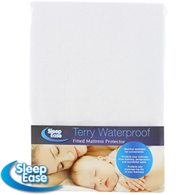 Sleep Ease Terry Waterproof Mattress mattress protectors, protection