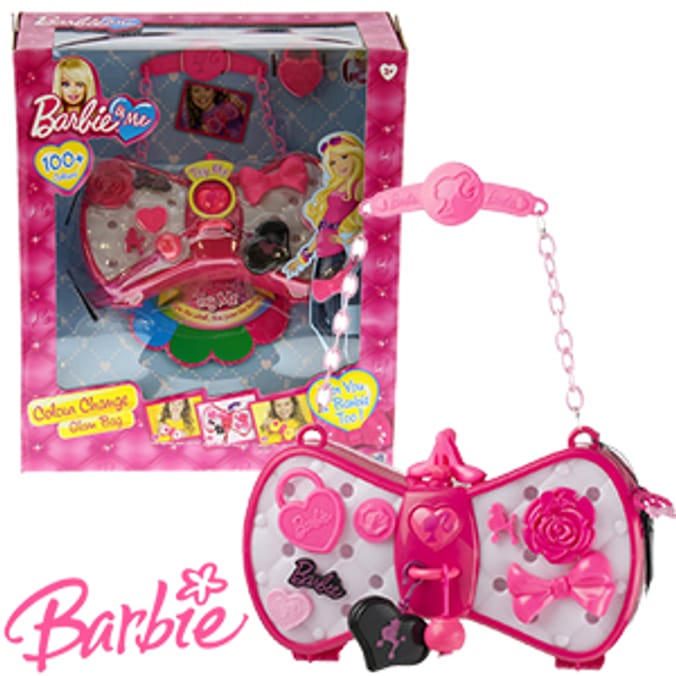 Barbie Girl Colour Change Light Up Glam Bag Handbag Purse Gift  5050868075912