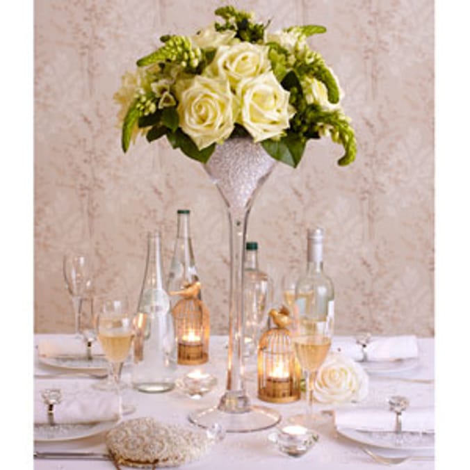 Events With Design - Inventory - Theme props - Large martini glass vase