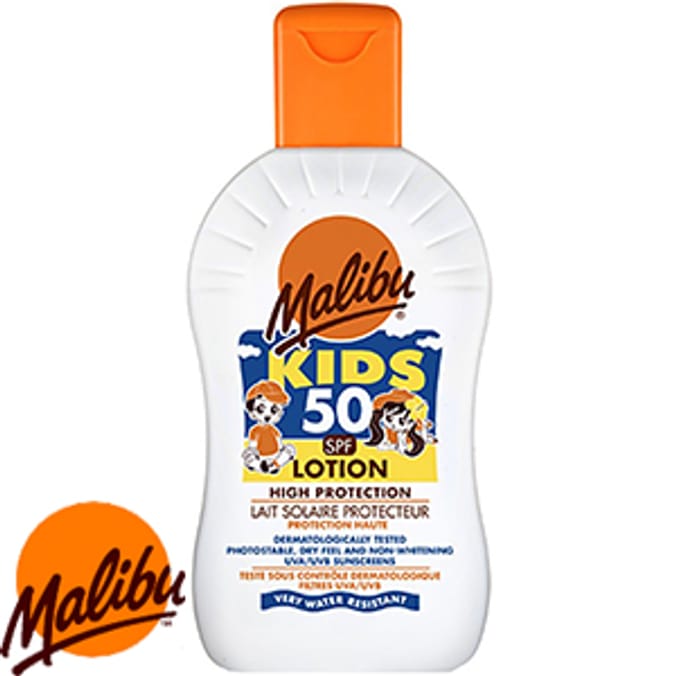 Malibu Kids SPF50 High Protection Lotion 200ml