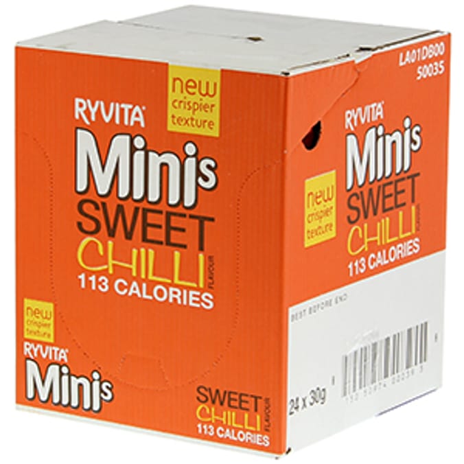 Ryvita Minis: Sweet Chilli (Case of 24 Bags)