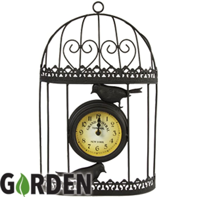 Garden Birdcage Grand Central Clock clocks, garden clocks, garden