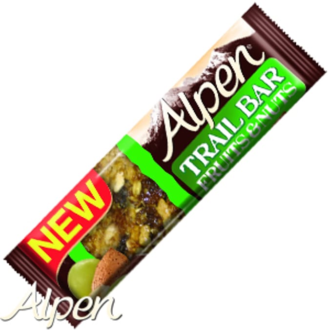 Alpen Fruit & Nut Trail Bar (12 x 48g Bars Home Bargains
