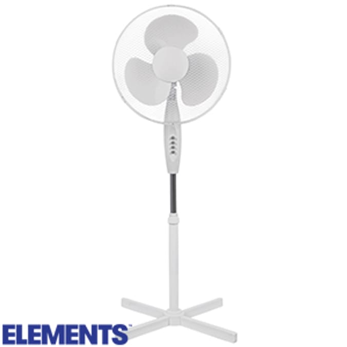 Home & Office 16" Oscillating Stand Fan Home Bargains