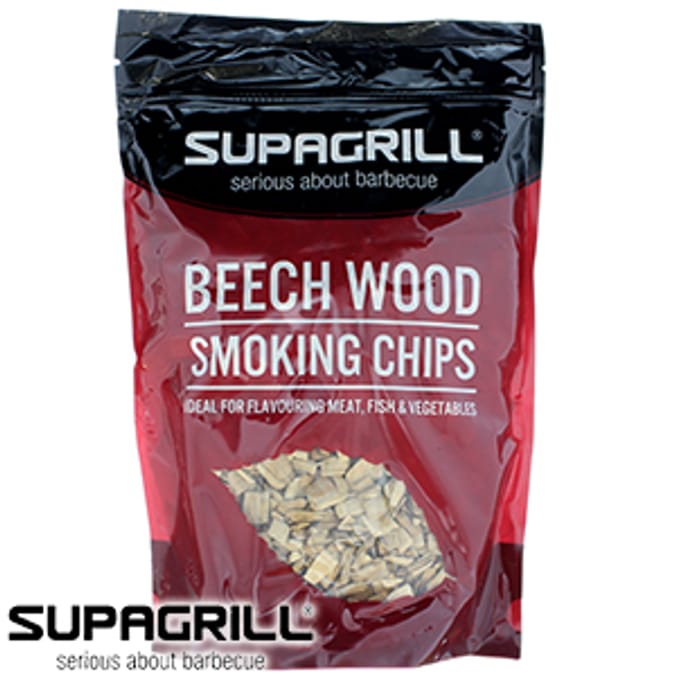 Supagrill Beech Wood Smoking Chips (Case of 16 Bags) beechwood beach wood beachwood smoker wood