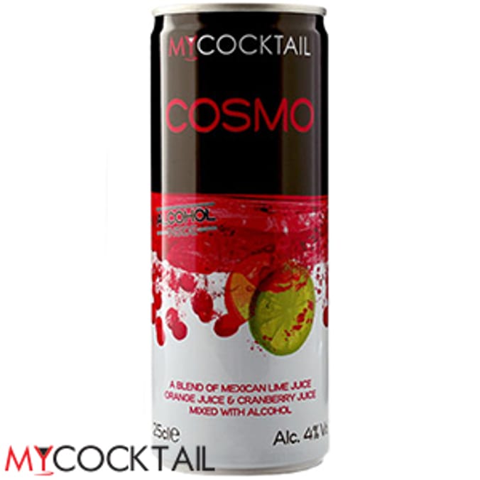 Cosmopolitan (12 x 250ml Cans) cocktails Home Bargains