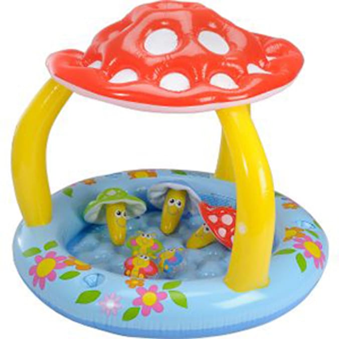 Intex Mushroom Baby Play Pool swimming paddling childrens outdoor