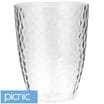 Picnic Dimpled Plastic Tumblers (Case of 24)