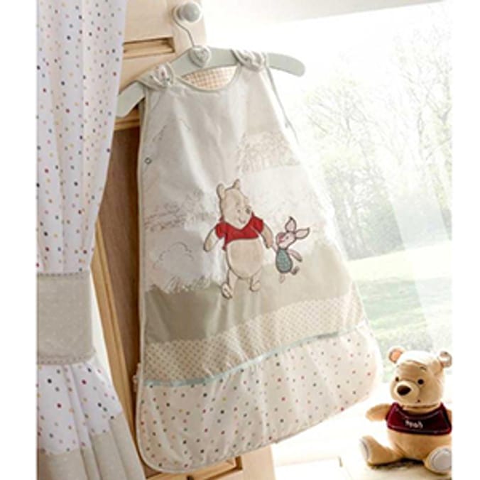 Winnie the Pooh Embellished Sleeping Bag baby nursery cot bedding