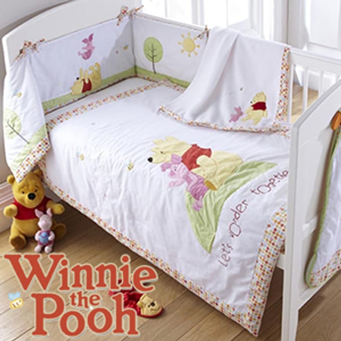 Winnie the pooh cot 2024 sheets